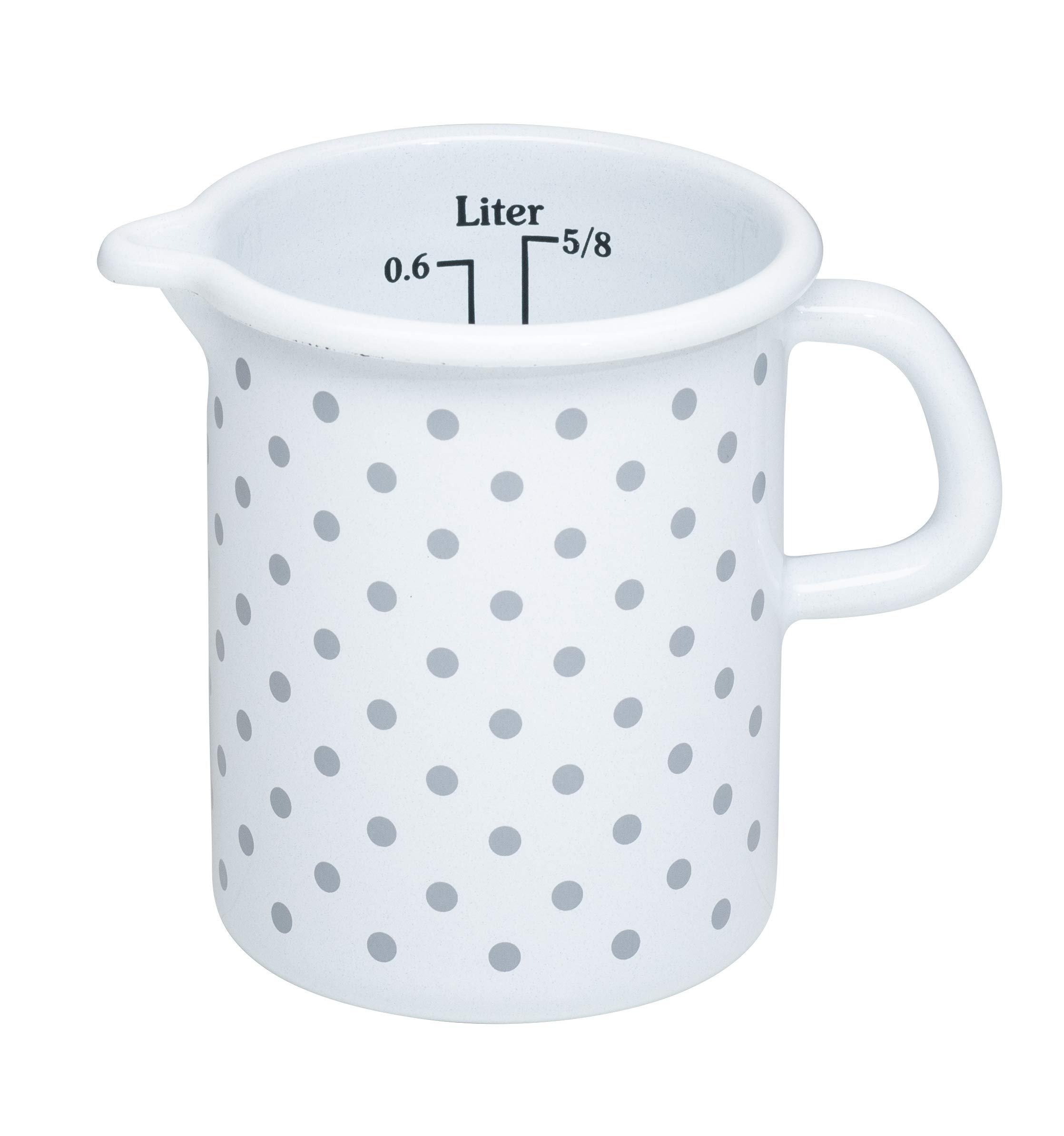 riess-country-p-nktchen-grau-k-chenma-9-cm-0-5-l-emaille image 1
