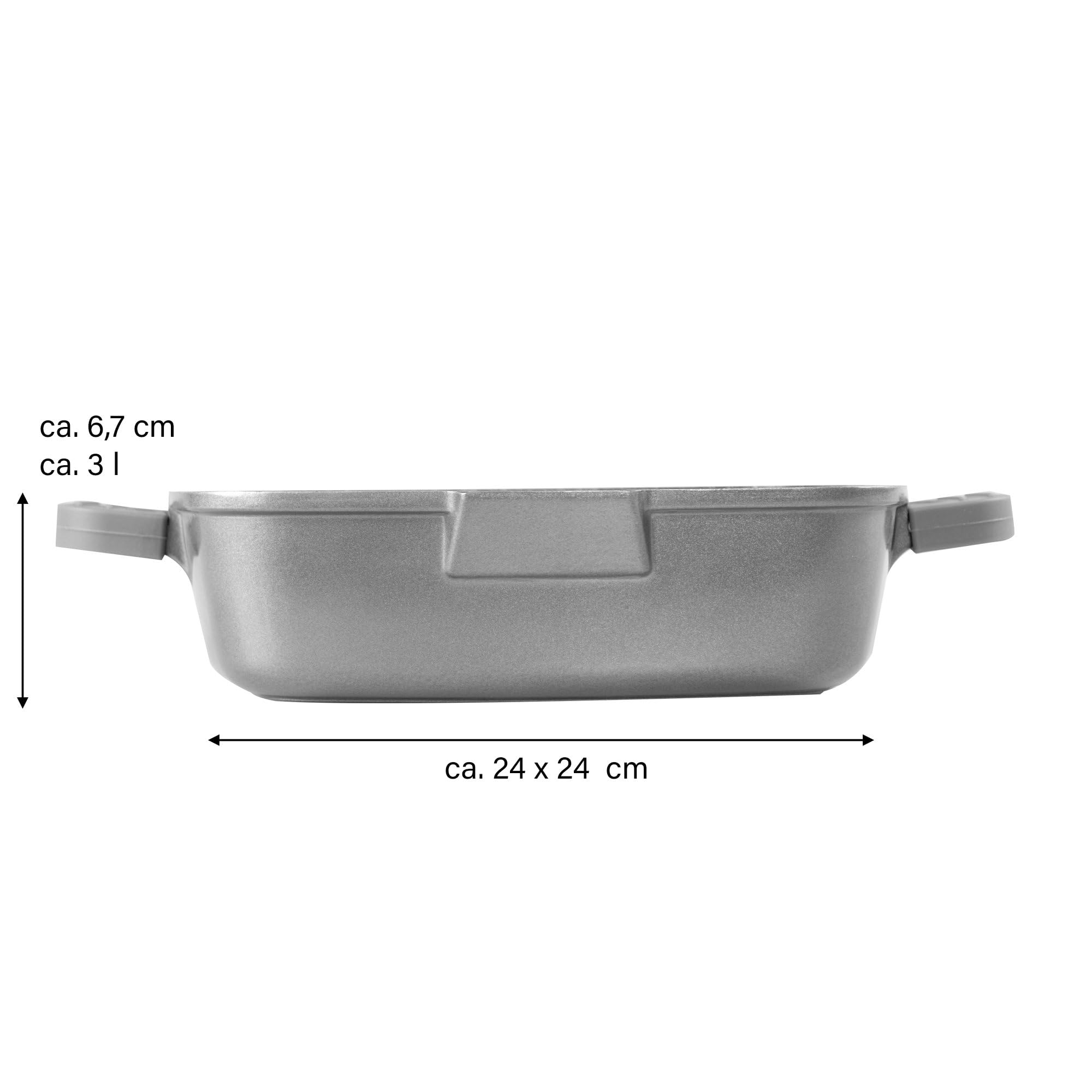 stoneline-future-eckpfanne-24-x-24-cm-mit-sieb-glasdeckel-induktion image 4