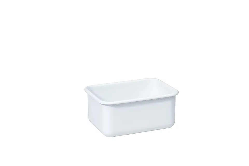 riess-serve-store-emaille-vorratsbeh-lter-ohne-deckel-15x11x7-cm-wei image 1
