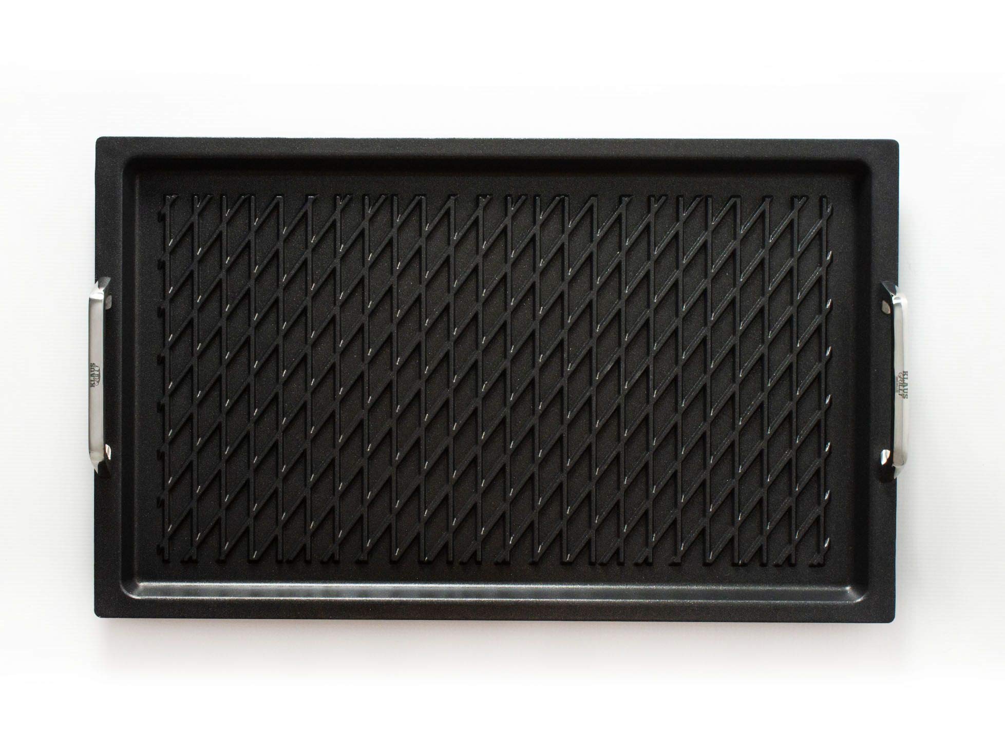 amt-gastroguss-klaus-grillt-grillplatte-gn-1-1-53-x-33-cm-bbq-grillboden-mit-ede image 3