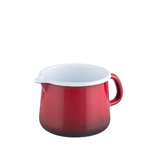 riess-nouvelle-schnabeltopf-12-cm-1-liter-brombeer-rot-emaille-induktion image 2