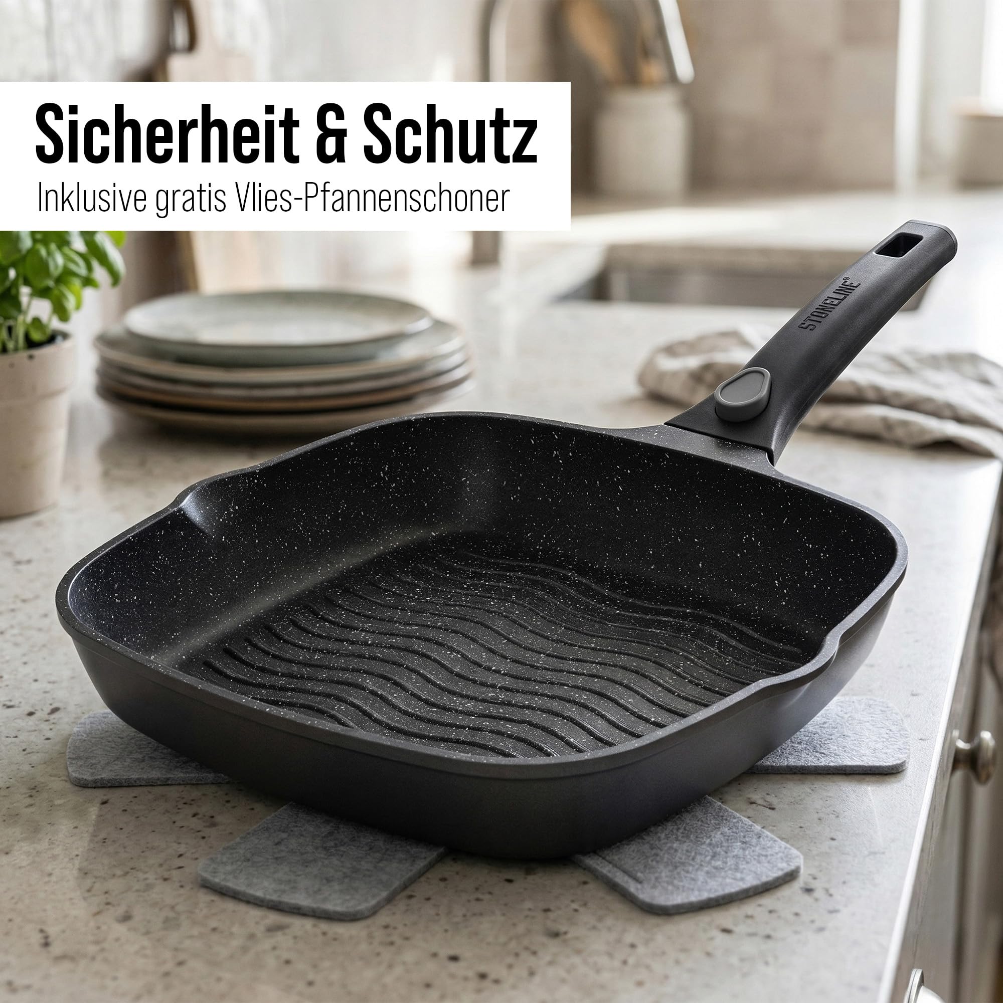 stoneline-smart-grillpfanne-28-x-28-cm-grau-mit-abnehmbarem-griff-induktion image 8