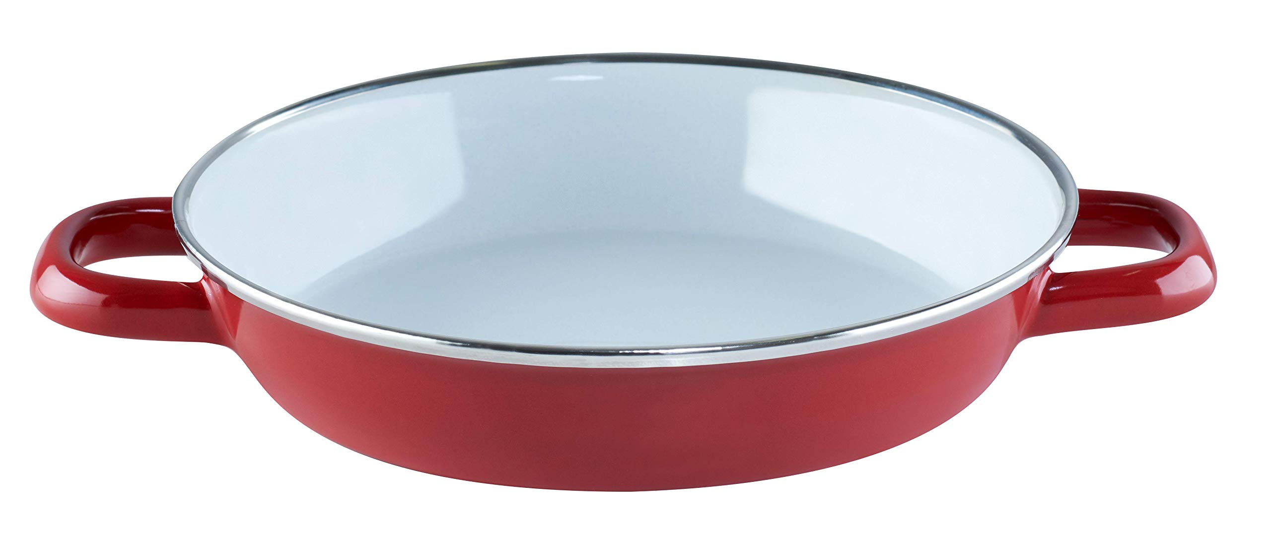 riess-0044-030-eierpfanne-ceramic-glas-red-emaille-20-cm-induktion image 1
