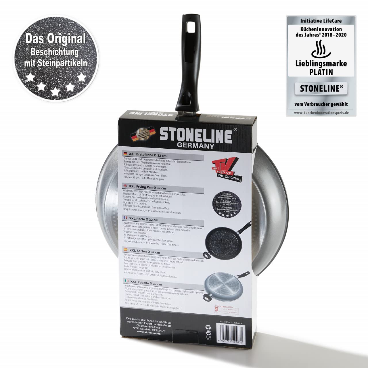 stoneline-bratpfanne-32-cm-induktion-universalpfanne-aluguss-mit-steinpartikel-a image 8