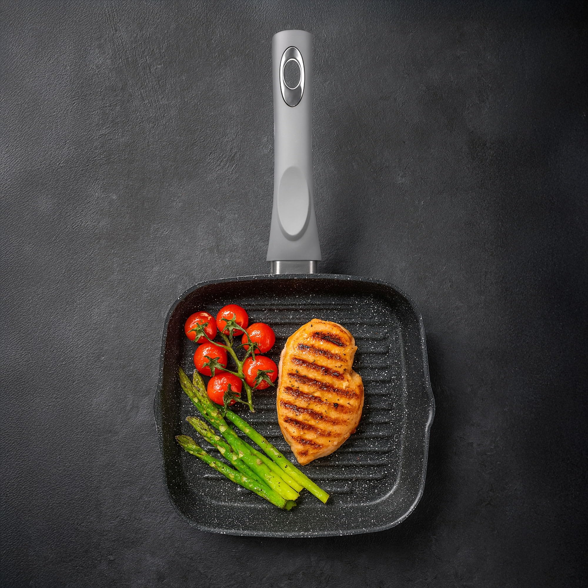 stoneline-gourmundo-grillpfanne-16-x-16-cm-grau-induktion image 6