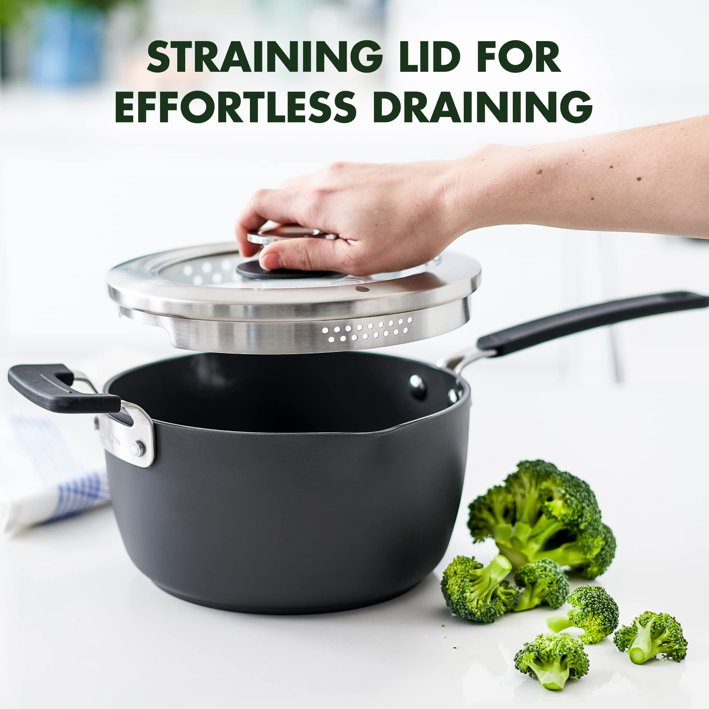 greenpan-levels-stielkasserolle-20-cm-3-4-liter-mit-siebdeckel-pfas-frei-grau image 5