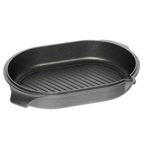 amt-gastroguss-fischpfanne-induktion-33x22x6-cm-mit-grillboden image 2