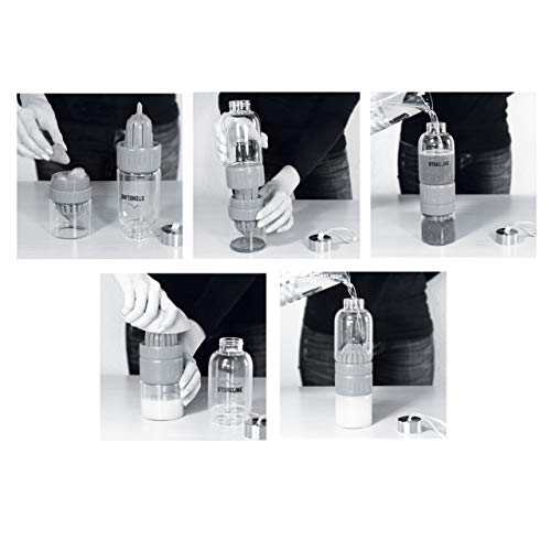 stoneline-2-in-1-trinkflasche-mit-saftpresse-550-ml-orange image 6