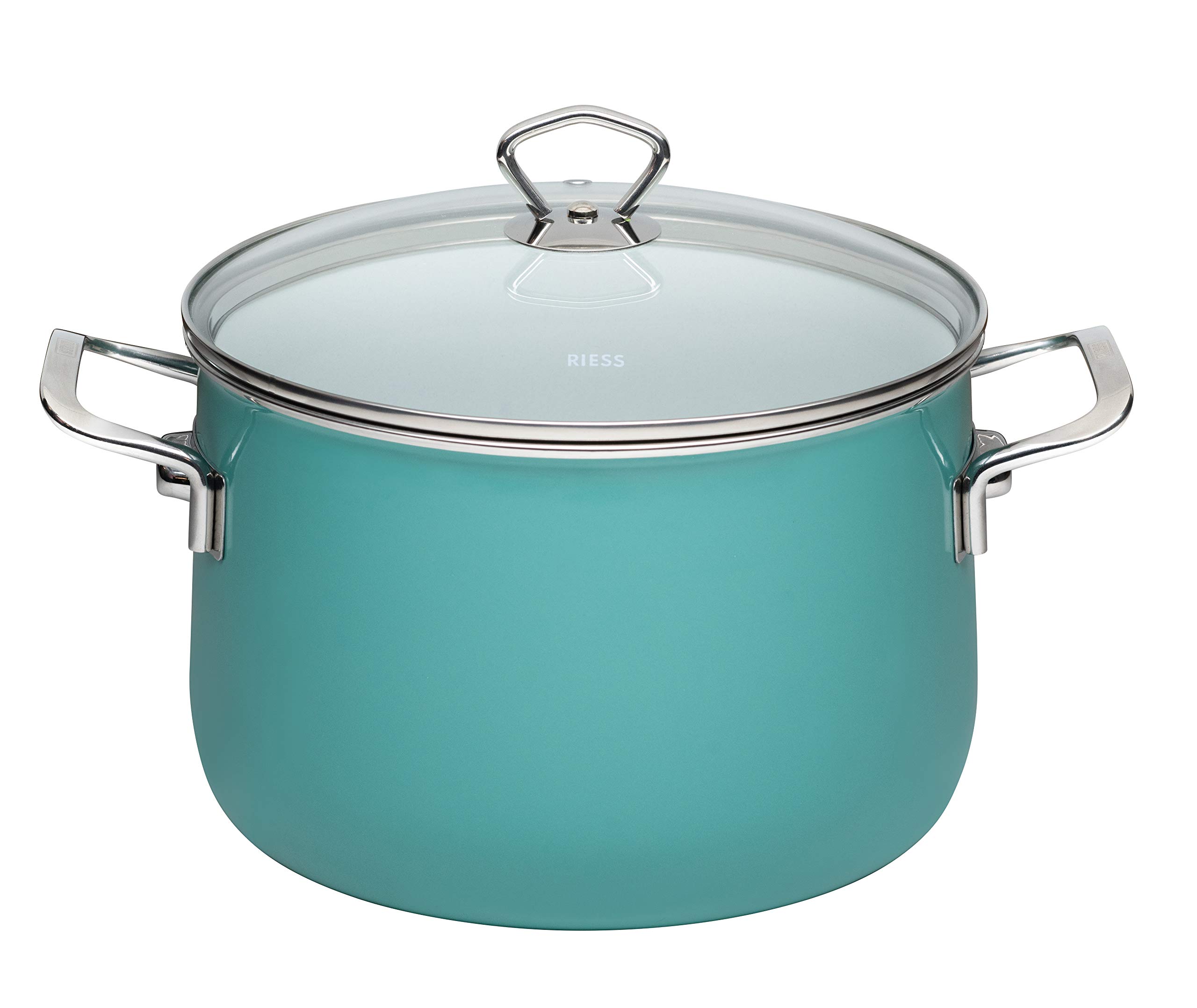 riess-nouvelle-nature-green-extra-stark-fleischtopf-24-cm-6-5-liter-emaille-gr-n image 1