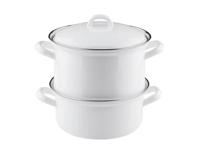riess-kartoffelkocher-mit-emaildeckel-18-classic-weiss-18-cm-emaille image 1