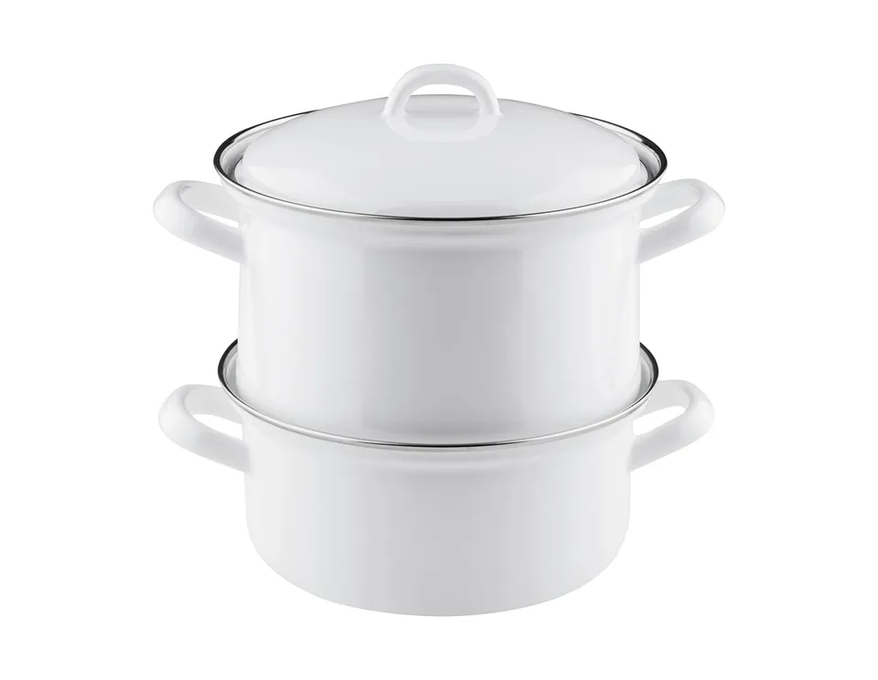 riess-kartoffelkocher-mit-emaildeckel-18-classic-weiss-18-cm-emaille image 1