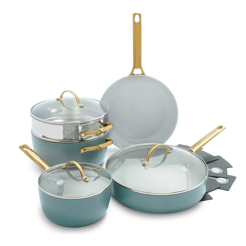 greenpan-padova-10-teiliges-keramik-antihaft-kochgeschirr-set-rauchblau-mit-damp image 1