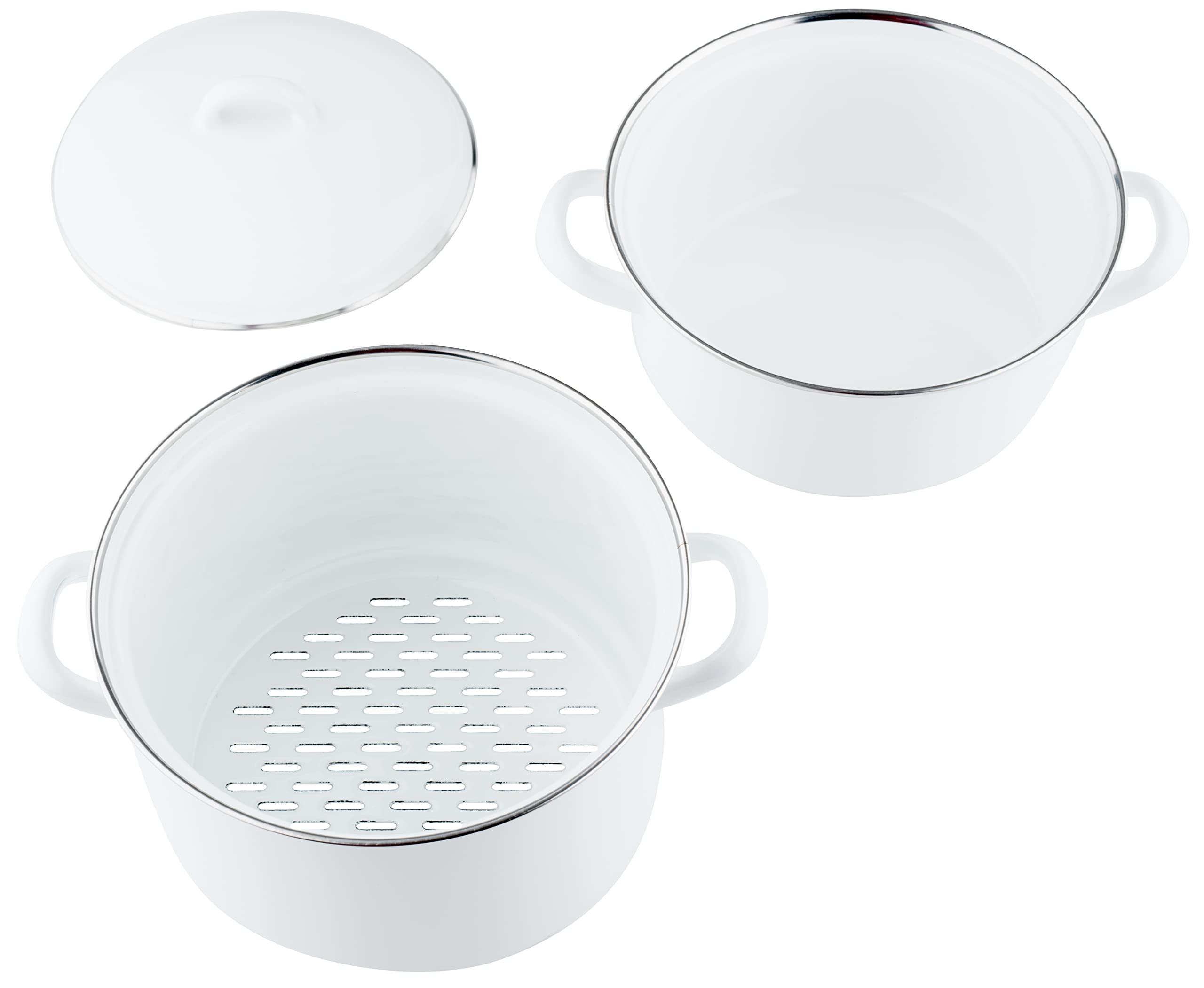 riess-kartoffelkocher-mit-emaildeckel-18-classic-weiss-18-cm-emaille image 2