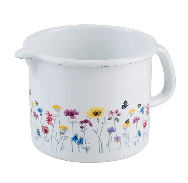 riess-schnabeltopf-flora-10-cm-1-7-liter-emaille-mit-deckel image 1