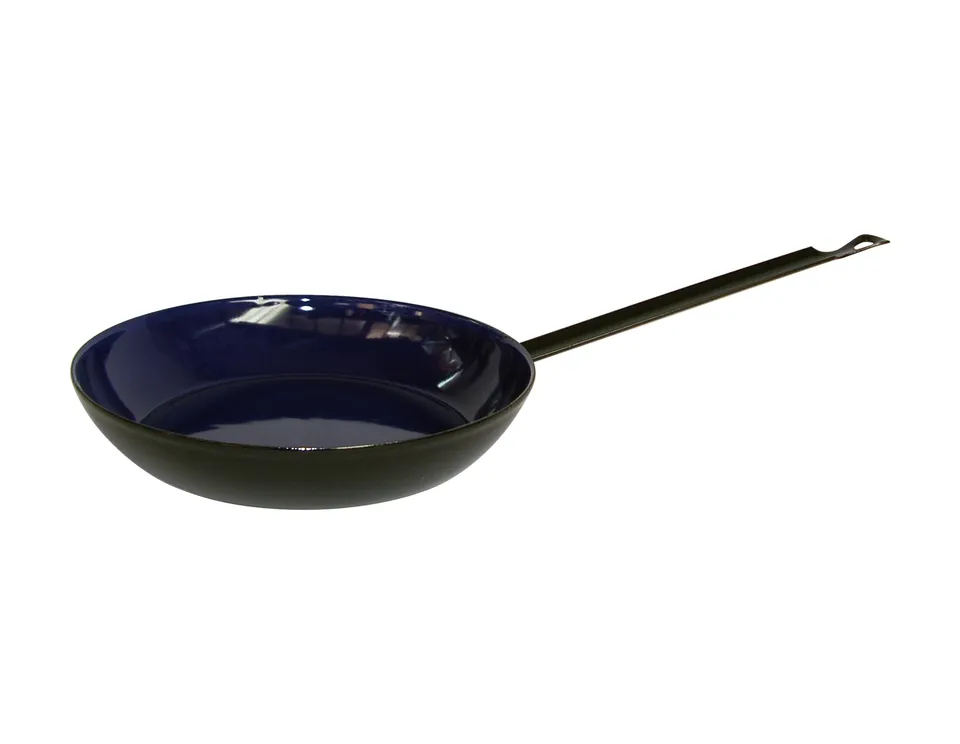 riess-classic-hotel-profi-bauernpfanne-26-cm-emaille-schwarz-blau image 1