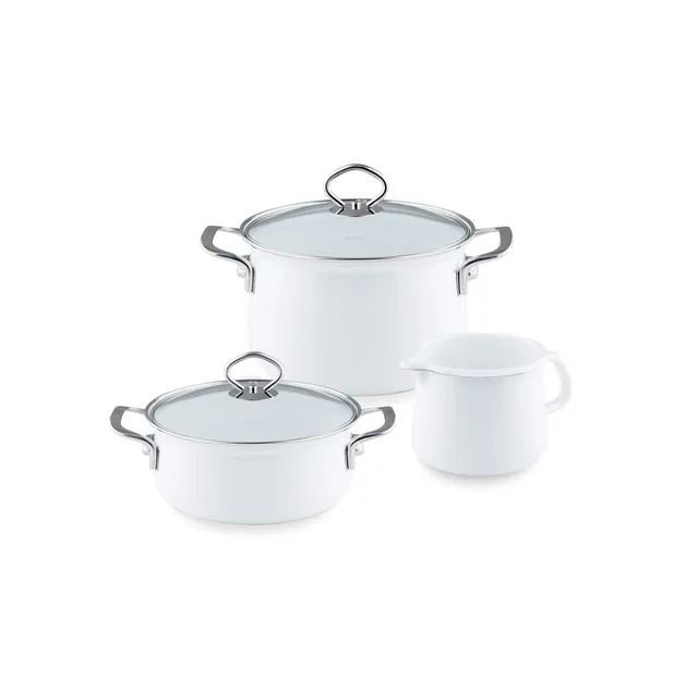 riess-nouvelle-arcticweiss-starter-set-3-teilig-emaille-induktion image 1