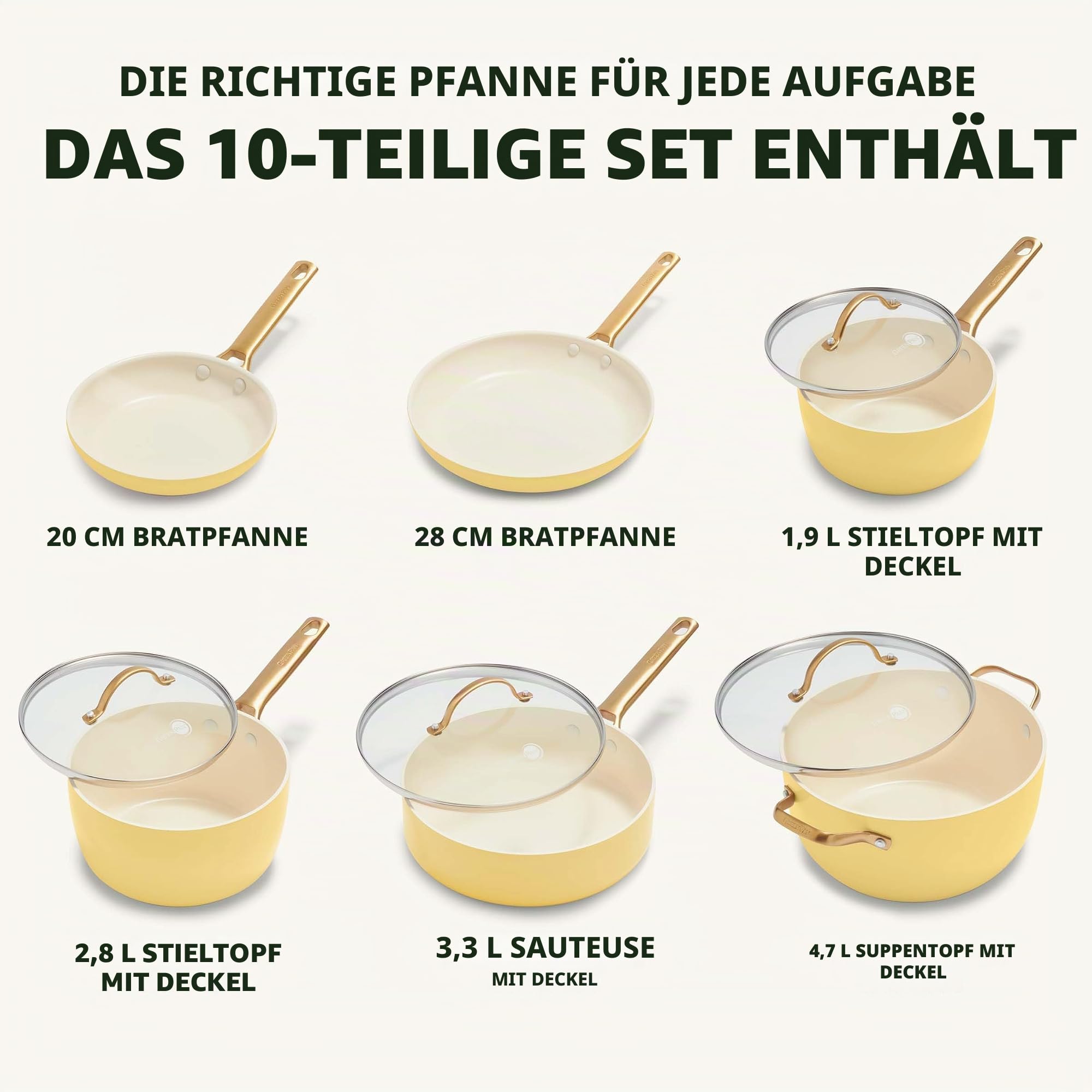 greenpan-reserve-10-teiliges-kochgeschirr-set-keramik-pfas-frei-sunshine-gelb image 5