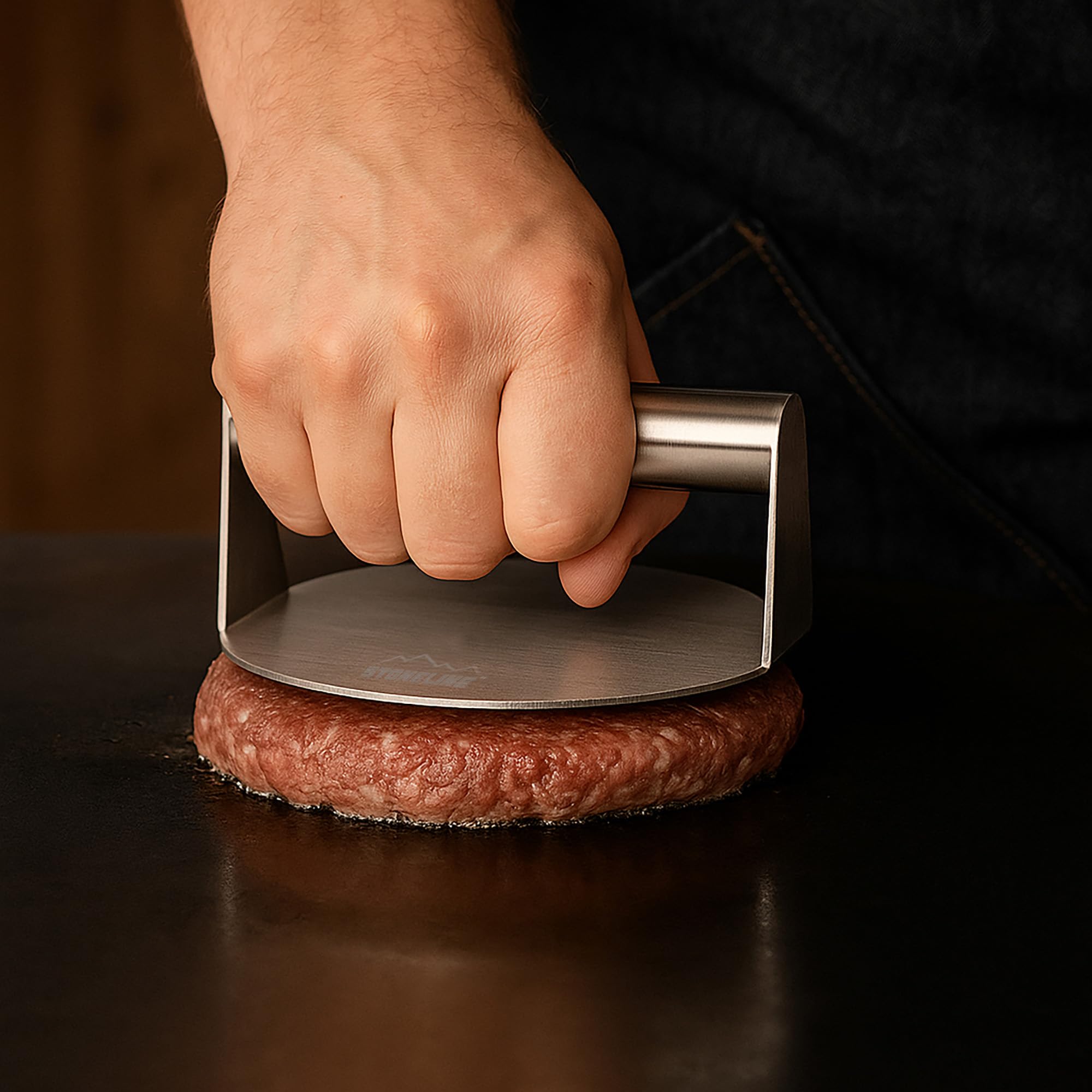 stoneline-burger-smasher-edelstahl-14-cm-rund-burgerpresse-f-r-smashed-burger image 8