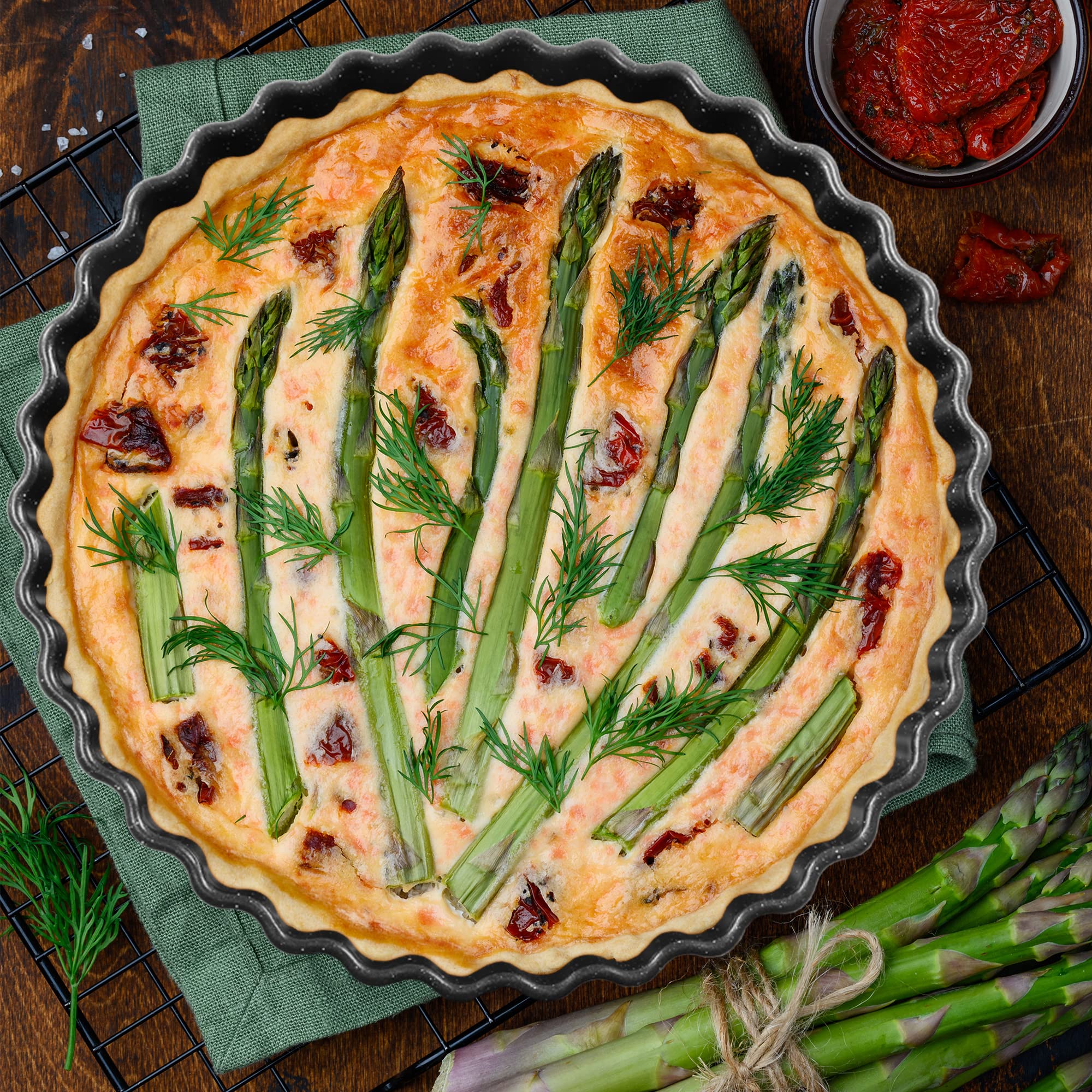 stoneline-quiche-und-tarteform-27-cm-1-3-l-borosilikatglas-mit-antihaft-steinpar image 3