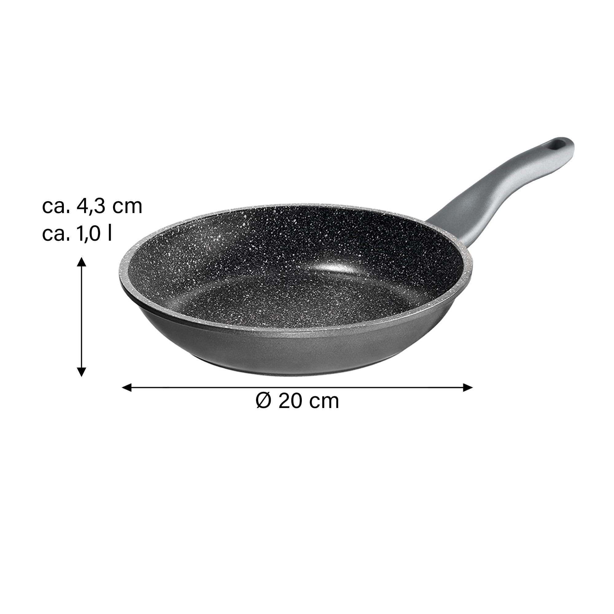 stoneline-fresh-bratpfanne-20-cm-antihaft-pfanne-mit-echten-steinpartikeln-induk image 4