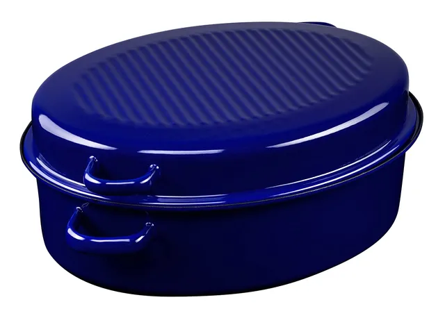 riess-classic-g-nsebr-ter-oval-42-cm-9-0-liter-emaille-blau-induktion image 1