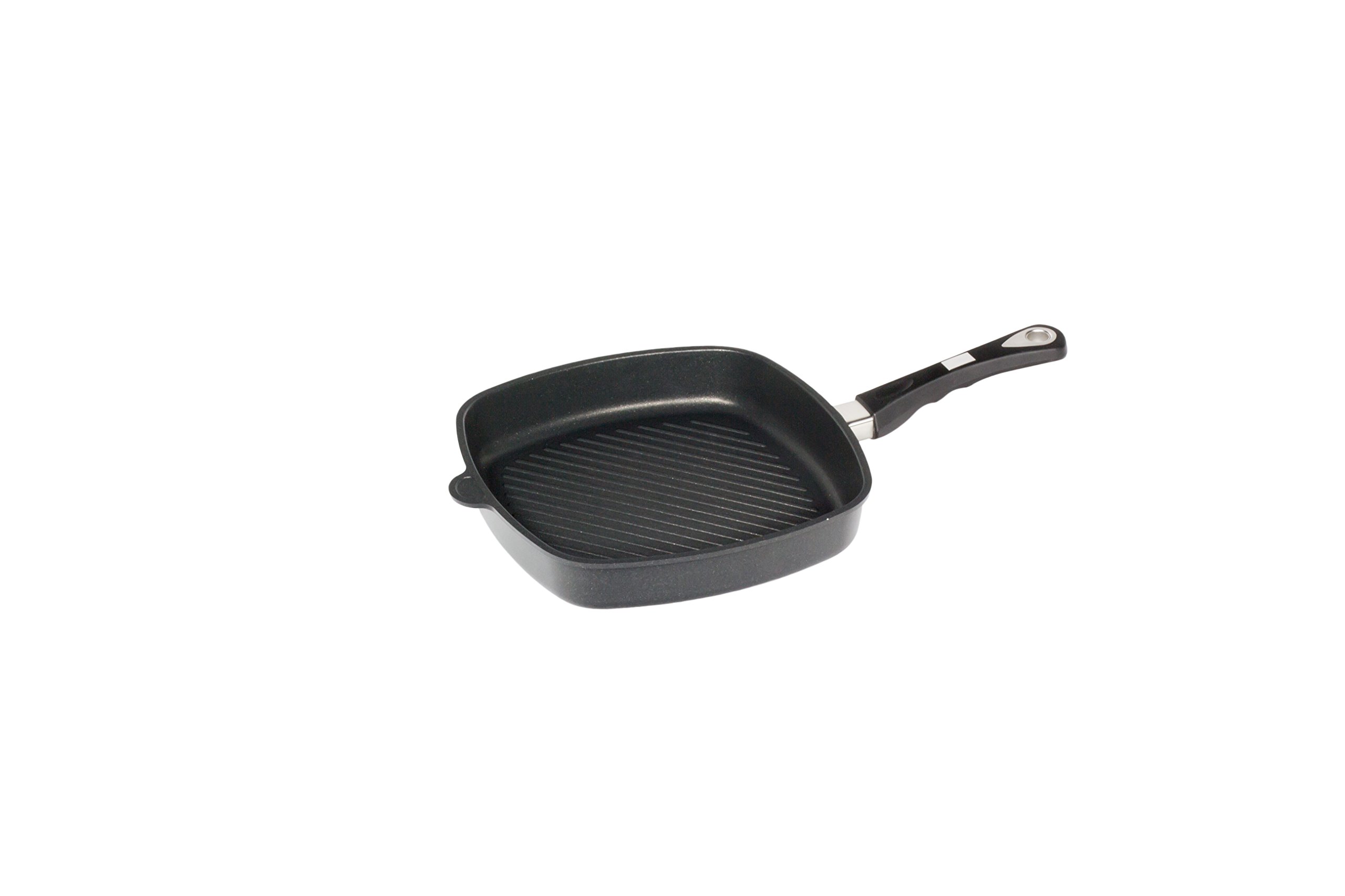 amt-gastroguss-eckpfanne-28-x-28-cm-mit-grillboden-lotan-antihaft image 5