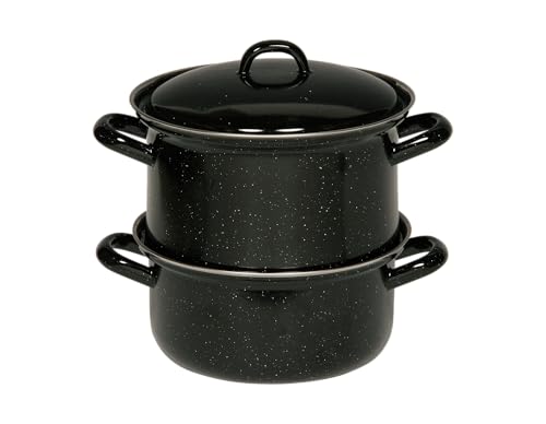 riess-classic-kartoffelkocher-mit-deckel-18-cm-3-teilig-emaille-schwarz-induktio image 4