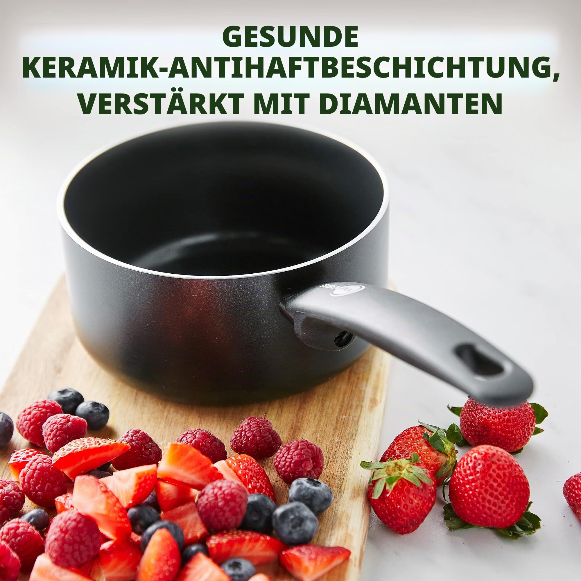 greenpan-cambridge-stielkasserolle-16-cm-1-5-l-keramik-antihaft-schwarz image 2